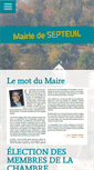 Mobile Screenshot of mairie-septeuil.fr